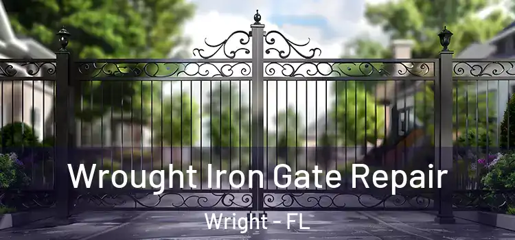 Wrought Iron Gate Repair Wright - FL